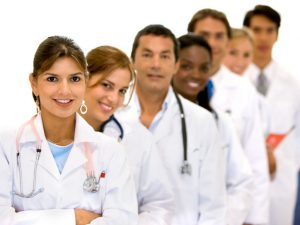 Group of doctors